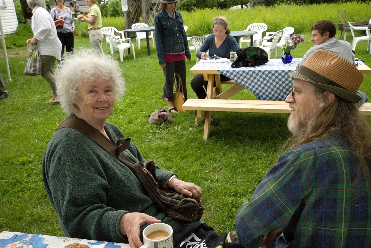 Hedy Muysson and Allan Brown in 2011
